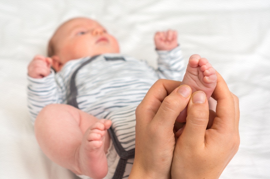 La réflexologie pour les bébés