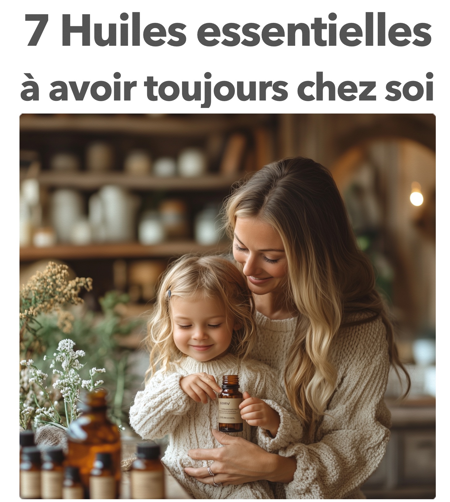 7 huiles essentielles à avoir toujours chez soi